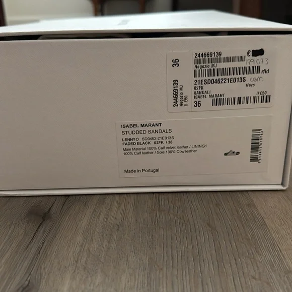 Isabel Marant Studded Sandals Lennyo size 36. Worn a handful of times - Picture 6 of 7